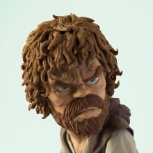 Tyrion Lannister. Un proyecto de Diseño de personajes, Escultura y Diseño de juguetes de Gustavo Vargas Tataje - 12.06.2015