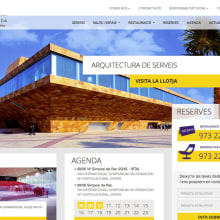 La llotja de Lleida. Web Design, and Web Development project by Carles Axon - 06.14.2015