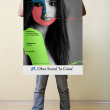 Campaña ficticia para la exposición  de M/M PARÍS en  Caixa Forum Zaragoza. Un proyecto de Diseño gráfico de Rafael Jiménez Ramón - 15.06.2015