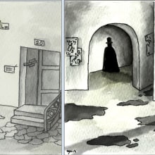 Ripper: antes y después. Un proyecto de Diseño, Ilustración tradicional y Diseño editorial de Ana Galván Alonso - 15.06.2015