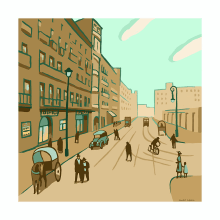 Calle Pelayo. Un proyecto de Ilustración de Maribel Lobelle - 23.02.2013