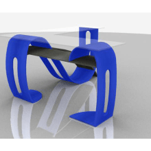CurveDesk . 3D projeto de Jeannette Gonzalez - 17.06.2015