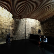 Museo Arqueológico en Ourense. Un proyecto de Fotografía, 3D, Arquitectura, Arquitectura interior y Diseño de iluminación de Roi Ríos López - 17.06.2015