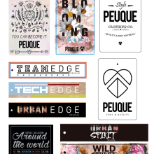 Fashion Hang tags: Peuque. Un proyecto de Dirección de arte de Lucila Torres - 17.06.2015