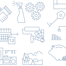 ICON SET. Design, Traditional illustration, Art Direction, and Web Development project by disei - 06.18.2015