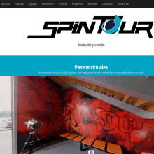 Maquetación web - Spintour.es. Un proyecto de Diseño Web de Mariano Fernández - 18.06.2015