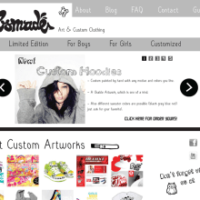 Bobsmade Web. Graphic Design, and Web Design project by Juliana Muir - 09.14.2011