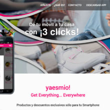 Diseñadora aplicación móvil y diseñadora y maquetadora de aplicación web yaesmio!. Un proyecto de Br, ing e Identidad, Diseño gráfico y Diseño Web de Esther Martínez Recuero - 06.06.2014