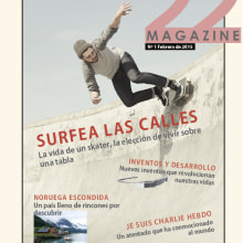 Revista "22 Magazine". Design, Design editorial, e Design gráfico projeto de Rebeca Laque - 21.03.2015
