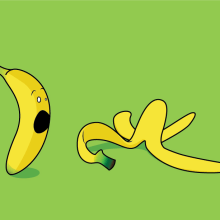 Mr Banana is dead. Comic project by karen Tirado Fernandez - 06.26.2015
