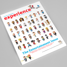 Apex Experience Vol. 5 - Edition 4 Cover. Traditional illustration, and Editorial Design project by Ricardo Polo López - 06.28.2015