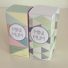 Packaging (MiniMum perfume). Graphic Design, and Packaging project by Noemi Barro Campos - 06.29.2015