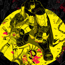 Batman75. Un proyecto de Ilustración tradicional, Diseño de personajes y Cómic de Javier "KF" - 14.12.2014