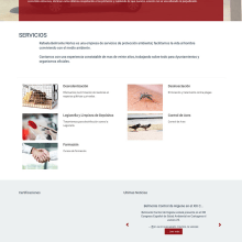 Web Belmonte Ambiental. Projekt z dziedziny Web design, Tworzenie stron internetow i ch użytkownika Pepe Belmonte - 30.04.2015