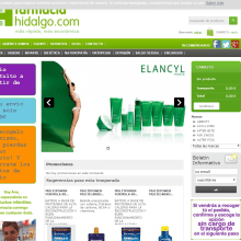 Farmacia Hidalgo. Desenvolvimento Web projeto de Diego Collado Ramos - 08.04.2010