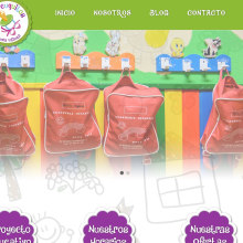 Escuela Infantil "Mis Cuquitos". Een project van Webdesign y  Webdevelopment van Diego Collado Ramos - 14.07.2015