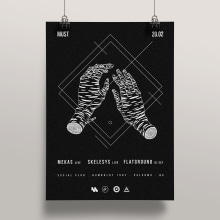 E FLYER - MUST PARTY . Design, and Graphic Design project by Floral - 07.02.2015