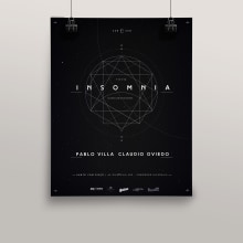 E FLYER - INSOMNIA . Design, and Graphic Design project by Floral - 07.02.2015