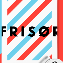 Frisør. Design, Traditional illustration, Br, ing & Identit project by rafa san emeterio - 07.05.2015