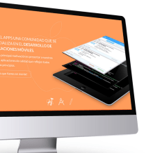Web Design - Daniel App. Un proyecto de Ilustración tradicional, UX / UI, Diseño gráfico y Diseño Web de Jonathan Castaño Hernández - 04.04.2015