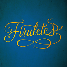 Firuletes. Traditional illustration, Graphic Design, and Calligraph project by Alberto Álvarez - 07.07.2015