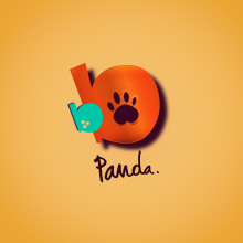 BB PANDA logo. Traditional illustration, Br, ing, Identit, and Graphic Design project by Lalo Garcia - 07.07.2015