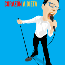 Cuento de Elí Eduardo "Corazón a Dieta". Design, Traditional illustration, and Graphic Design project by Yeison Isidro Corporán Mercedes - 07.08.2015