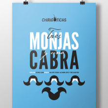 Chirigóticas - Tres monjas y una cabra. Art Direction, Br, ing, Identit, and Film project by Ideólogo - 07.09.2015