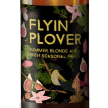 Flying' Plover, etiqueta para cerveza Ein Projekt aus dem Bereich Traditionelle Illustration und Verpackung von Eva Delaserra - 11.07.2015