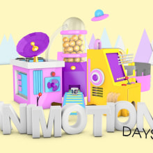 Animotion Days. Design, UX / UI, 3D, Animação, e Design de jogos projeto de Sergio García Arribas - 12.07.2015