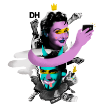 DH & Mister  Hey / Selfie!. Un proyecto de Ilustración tradicional de Mister_Hey_ - 14.07.2015