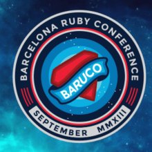 Barcelona Ruby Conference Space Edition. Un proyecto de Diseño, Música, Motion Graphics, Animación, Dirección de arte, Eventos, Diseño gráfico, Multimedia, Post-producción fotográfica		, Diseño Web, Desarrollo Web y Vídeo de Roger Bacardit - 14.07.2015