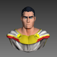 Mi Proyecto del curso Modelado de personajes en 3D. Un progetto di Design, 3D, Character design e Fumetto di Alfredo Porras Lucio - 15.07.2015