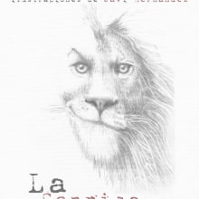 La sonrisa del león. Traditional illustration project by javier hernandez muñoz - 07.15.2015