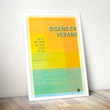 Diseño en Verano. Design, Advertising, T, and pograph project by José Cañizares - 06.02.2014