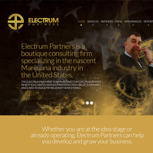 Electrum Partners. Design, UX / UI, and Art Direction project by Brian Colquhoun - 07.18.2015