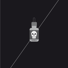 Poster Hamlet. Un proyecto de Diseño gráfico de Agustin Medina Jerez - 09.10.2013