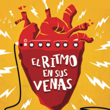 El ritmo en sus venas. Design, Ilustração tradicional, Cinema, Vídeo e TV, e Cinema projeto de Pablo Manuel M. R. - 20.07.2014