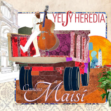 Camino a Maisí / Ilustraciones para disco de Yelsy Heredia. Un proyecto de Ilustración tradicional, Música y Diseño gráfico de Pablo Pámpano Vaca - 20.07.2015