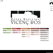 Diseño web Museo Vicenç Ros. Un projet de Webdesign de Mary Hernández - 21.07.2013