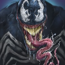 Venom Fanart. Traditional illustration, and Comic project by Martin Mariano Hernandez Tena - 07.22.2015