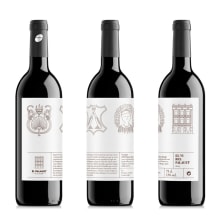 Etiqueta de vino de El Palauet. Un proyecto de Ilustración tradicional, Dirección de arte y Diseño gráfico de Croma Studio - 26.07.2015