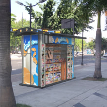Kiosco Publicitario. Un proyecto de Diseño, Publicidad y 3D de Jeannette Gonzalez - 26.07.2015