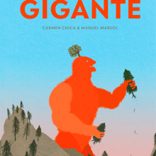 O Tempo Do Gigante. Ilustração tradicional projeto de Manuel Marsol - 19.07.2015