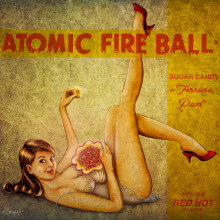 atomic fire ball. Un proyecto de Ilustración tradicional de cechusle - 29.07.2015