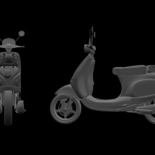 3D Model [Motorbike]. 3D projeto de Facundo Gómez - 11.09.2014
