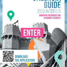 ::: Valencia guide 2014/2015 ::: Diseño editorial, iconos app. / Editorial design, app icons.. Editorial Design, and Graphic Design project by Sara pdf - 05.31.2014