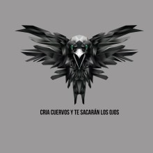 Cria cuervos. Graphic Design project by David Celis - 08.03.2015