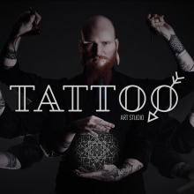 Tattoo Studio. Br, ing & Identit project by Daniel Hernández Columna - 08.08.2015