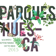 Parques Huesca. Un proyecto de Ilustración y Diseño gráfico de i g l o o - 09.08.2015